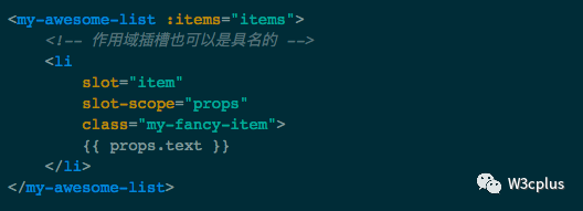 slot-scope怎么用_slot-scope_slot-scope废弃