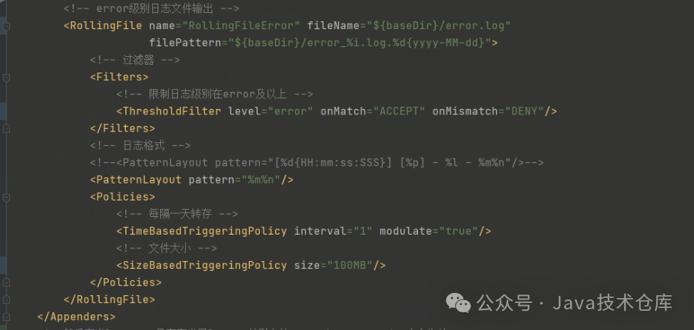 配置logback打印控制台_配置log4j2.xml_log4j2配置