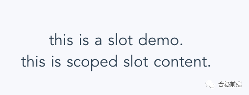 slot-scope_slot-scope的用法_slot-scope废弃